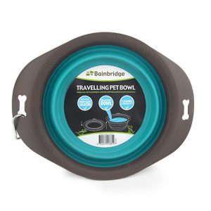 Travelling Bowl Collapsible - Teal Green