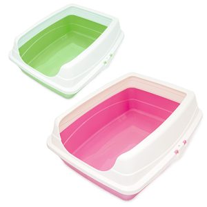 Cat Litter Box with Rim