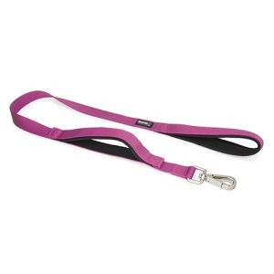 Premium Sport Dog Lead with Safety Handle - 2.5cm x 100cm - Pink