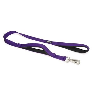 Premium Sport Dog Lead with Safety Handle - 2.5cm x 100cm - Purple