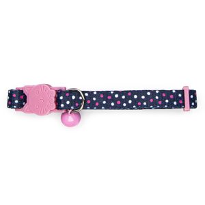 Cat Collar - Dots - Blue