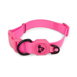 Dog Collar Waterproof - Medium (34-49cm) - Pink