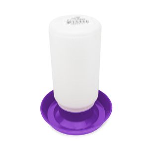 Poultry Drinker - Straight - 1 Litre - Purple