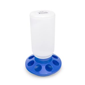 Poultry Feeder Straight - 1kg - Blue