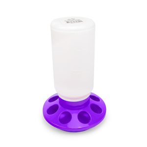 Poultry Feeder Straight - 1kg - Purple