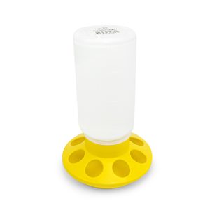 Poultry Feeder Straight - 1kg - Yellow
