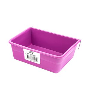 Coop Cup - Plastic Rectangle Cup - Medium 17cm Pink