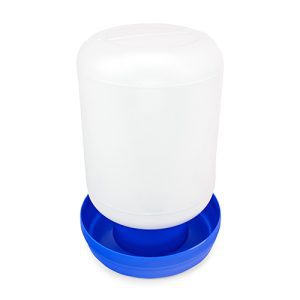 Poultry Drinker - Straight - 4.5 Litre - Blue