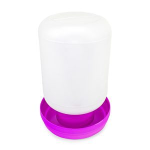 Poultry Drinker - Straight - 4.5 Litre - Pink