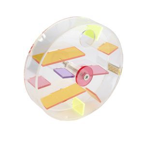 Bird Toy - Interactive - Foraging Cage Wheel 15cm