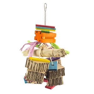 Bird Toy Destructive - Shredz Cardboard Hangs
