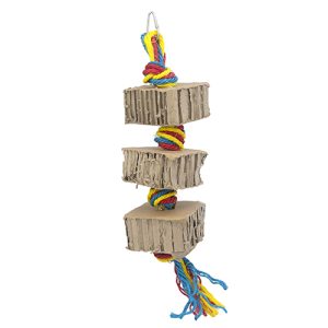 Bird Toy Destructive - Shredz Cardboard Tower x 3