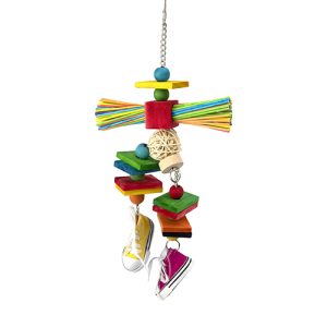 Bird Toy Destructive - Sneaker Robot