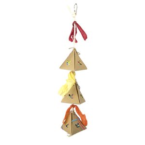 Bird Toy Destructive - Shredz Pyramid Trio