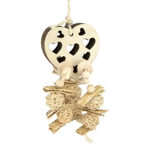 Bird Toy - Interactive - Foraging Heart