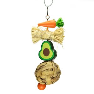 Bird/Small Animal Toy - Avocado Chew