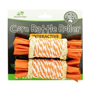 Bird/Small Animal Toy - Naturals - Corn Rattle Roller (2pk)