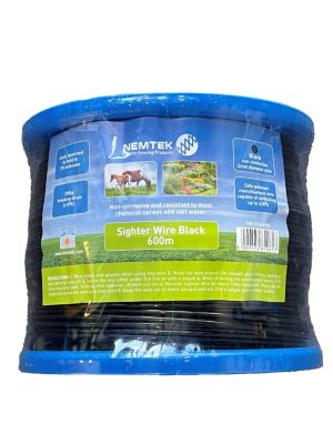 Sighter Wire Black 600m