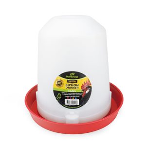 Poultry Drinker Siphon Straight - 5L - Red