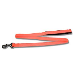Dog Lead Webbing Reflective Strips - 120cm x 25mm Orange