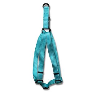 Harness Webbed Adjustable w Reflective Strips 70-90cm Aqua