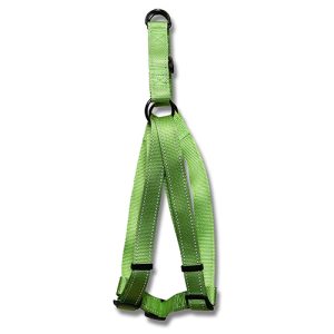 Harness Webbed Adjustable w Reflective Strips 70-90cm Green