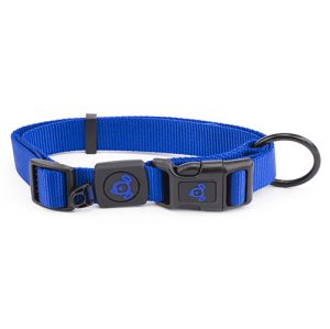 Nylon Dog Collar Premium - Extra Small Blue