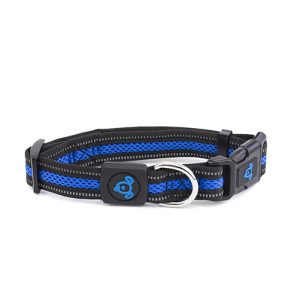 Double Layer Reflective Mesh Collar - Small Blue