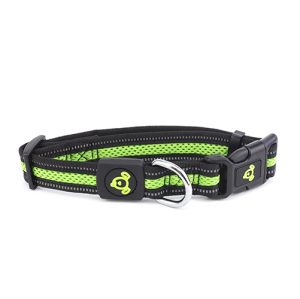 Double Layer Reflective Mesh Collar - Small Green