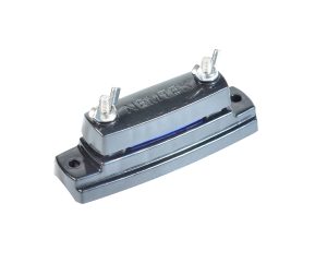 Insulator - End/Corner post 40mm Black MTO