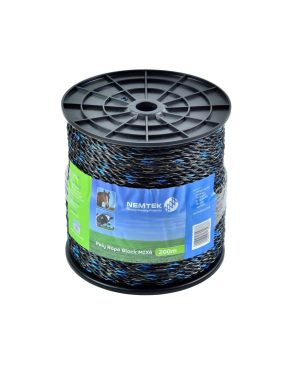 Poly Rope Black Mix 6 200m