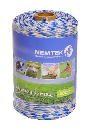 Poly Wire Blue Mix 3 200m