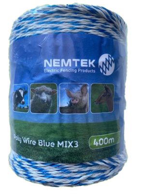 Poly Wire - Blue MIX3 - 400m