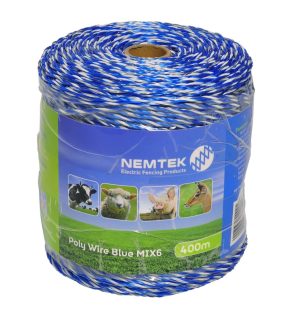 Poly Wire Blue Mix 6 400m