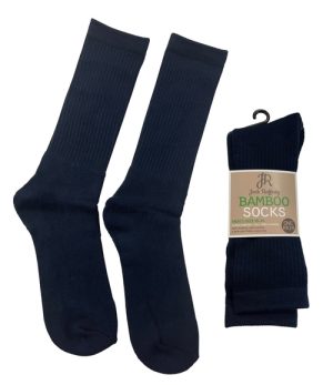 Bamboo Full Terry Socks - Large Size 11-14