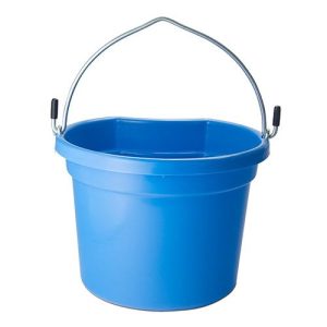 Flat Back Buckets - 8 Litre - Blue