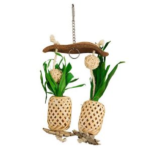 Bird Toy - Naturals -Pineapple Paradise