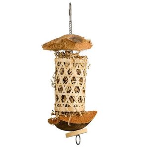 Bird Toy - Naturals - Coconut Lantern