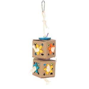Bird Toy - Destructive - Double Activity Box