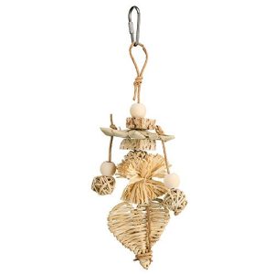 Bird Toy - Naturals - Heart Charm