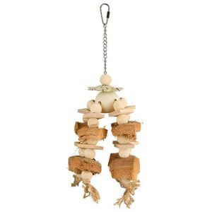 Bird Toy - Naturals - Wood Marble Chime