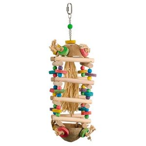 Bird Toy - Destructive - Coconut Tower