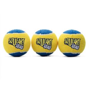 Tennis Balls (3Pk) - Squeak Squad - Dog Toy  