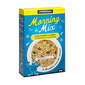Morning Mix - Black Soldier Fly Larvae, Cranberries & Flax Seed (Min order QTY 6)