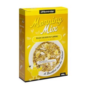 Morning Mix - Black Soldier Fly Larvae, Banana & Almonds (Min order QTY 6)