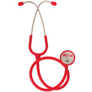 Stethoscope Dual Head Red
