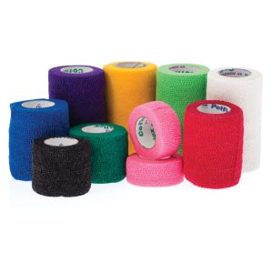 Bandage Cohesive Coflex 5cm Blue each